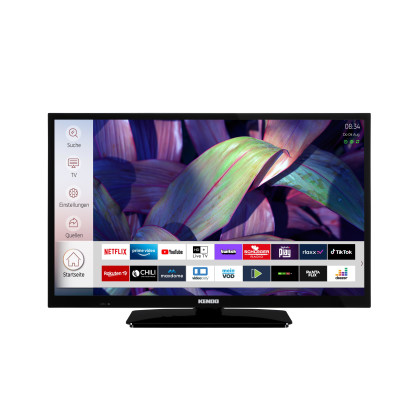 KENDO 24 LED 3231 B (24 Zoll (60 cm), HD-Ready, HDR, Smart TV, Sprachsteuerung (Alexa, Google Assistant), Linux) 