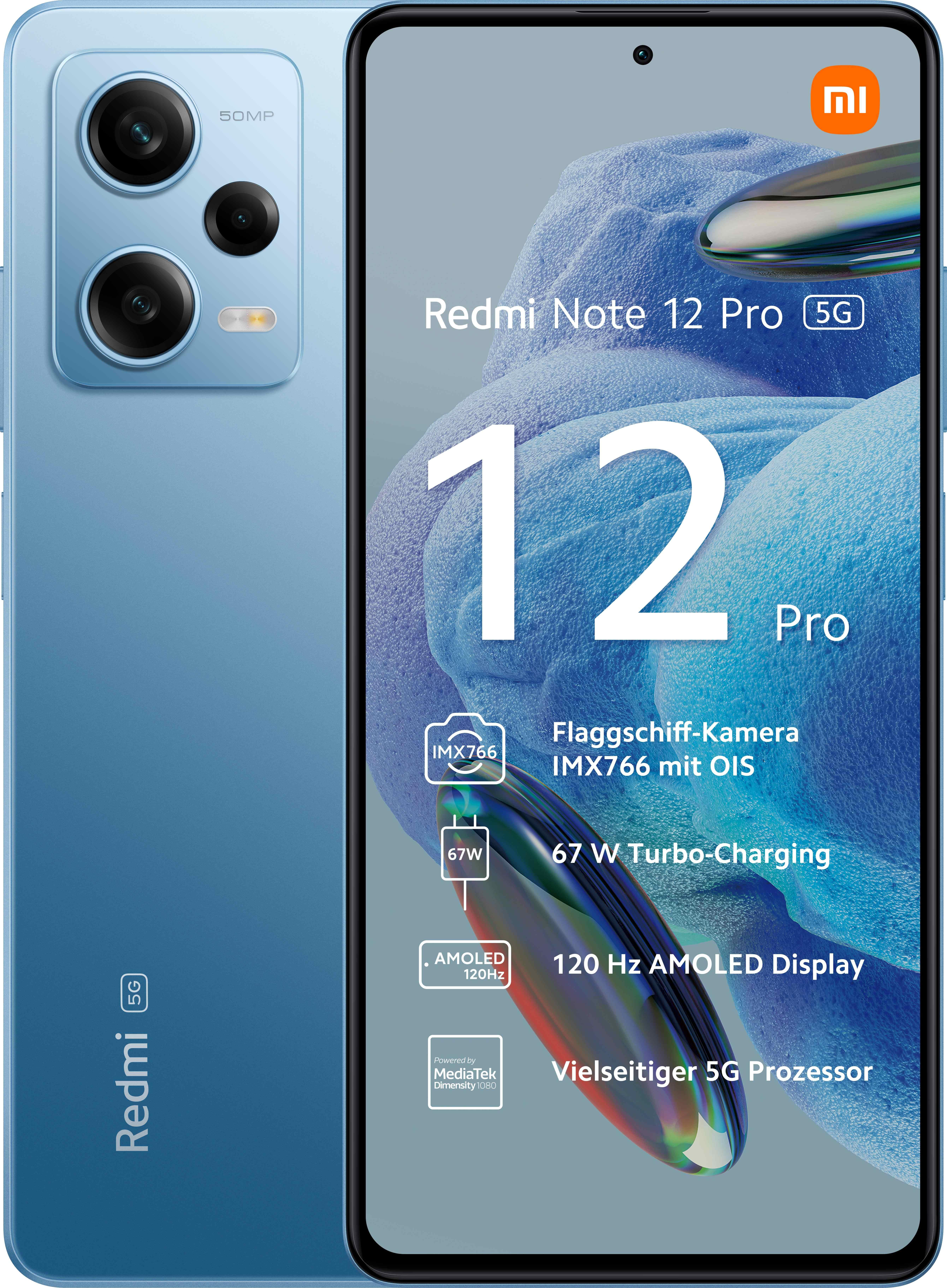 Xiaomi Redmi Note 12 Pro 5G 6GB + 128GB Sky Blue Smartphone