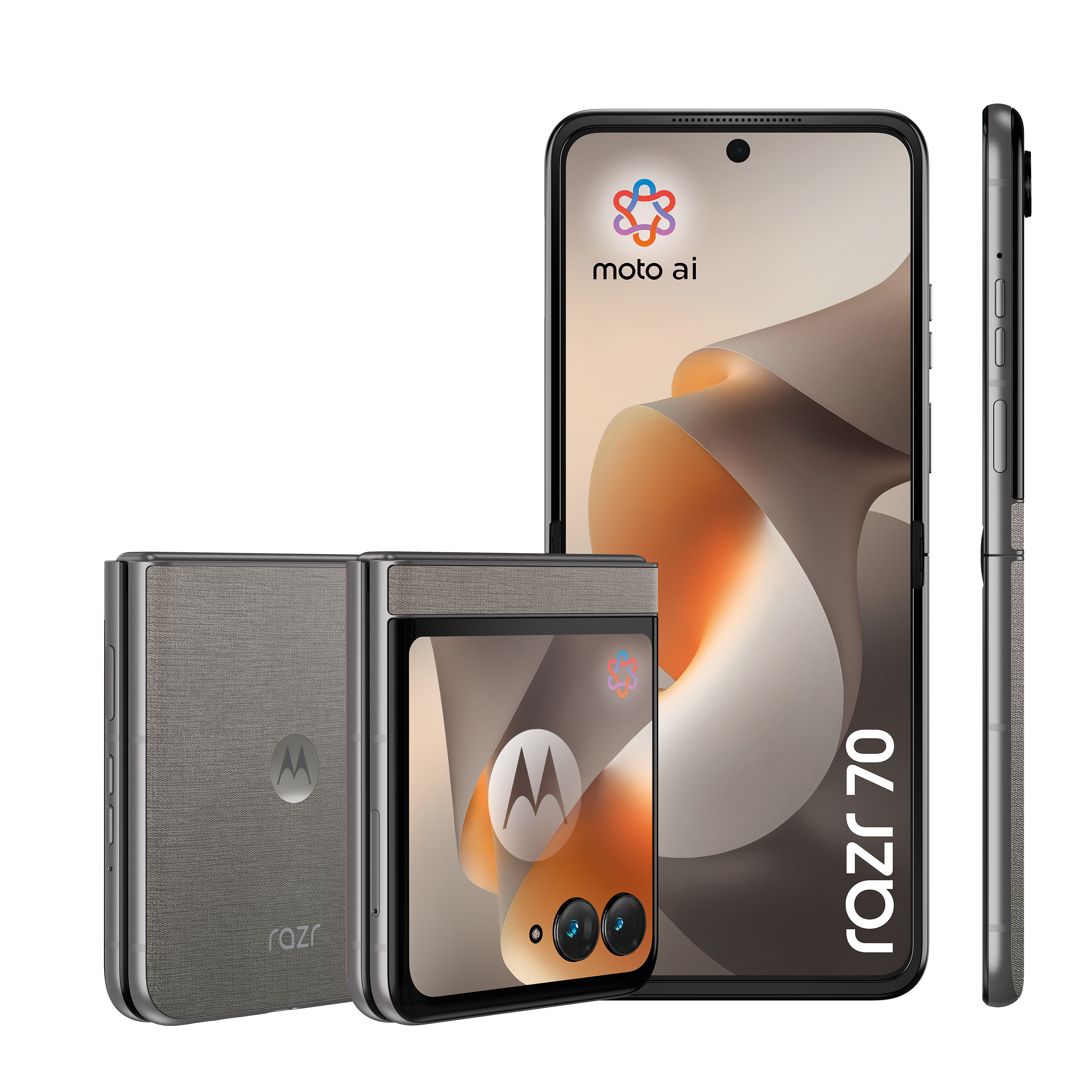 Motorola razr 70 8GB + 256GB PANTONE® Hematite Smartphone