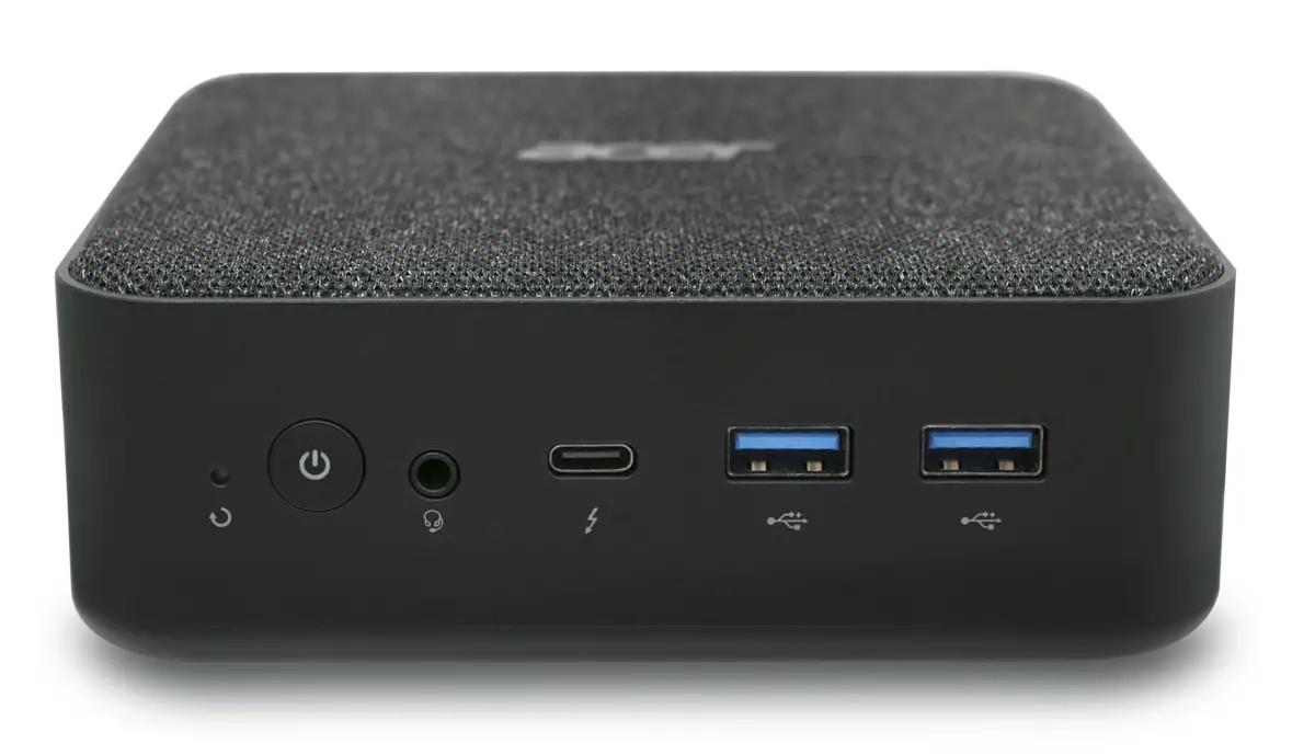 ACER Revo RB102, Schwarz, AMD Ryzen 5 7430U, 8 GB, 512 GB M.2 SSD
