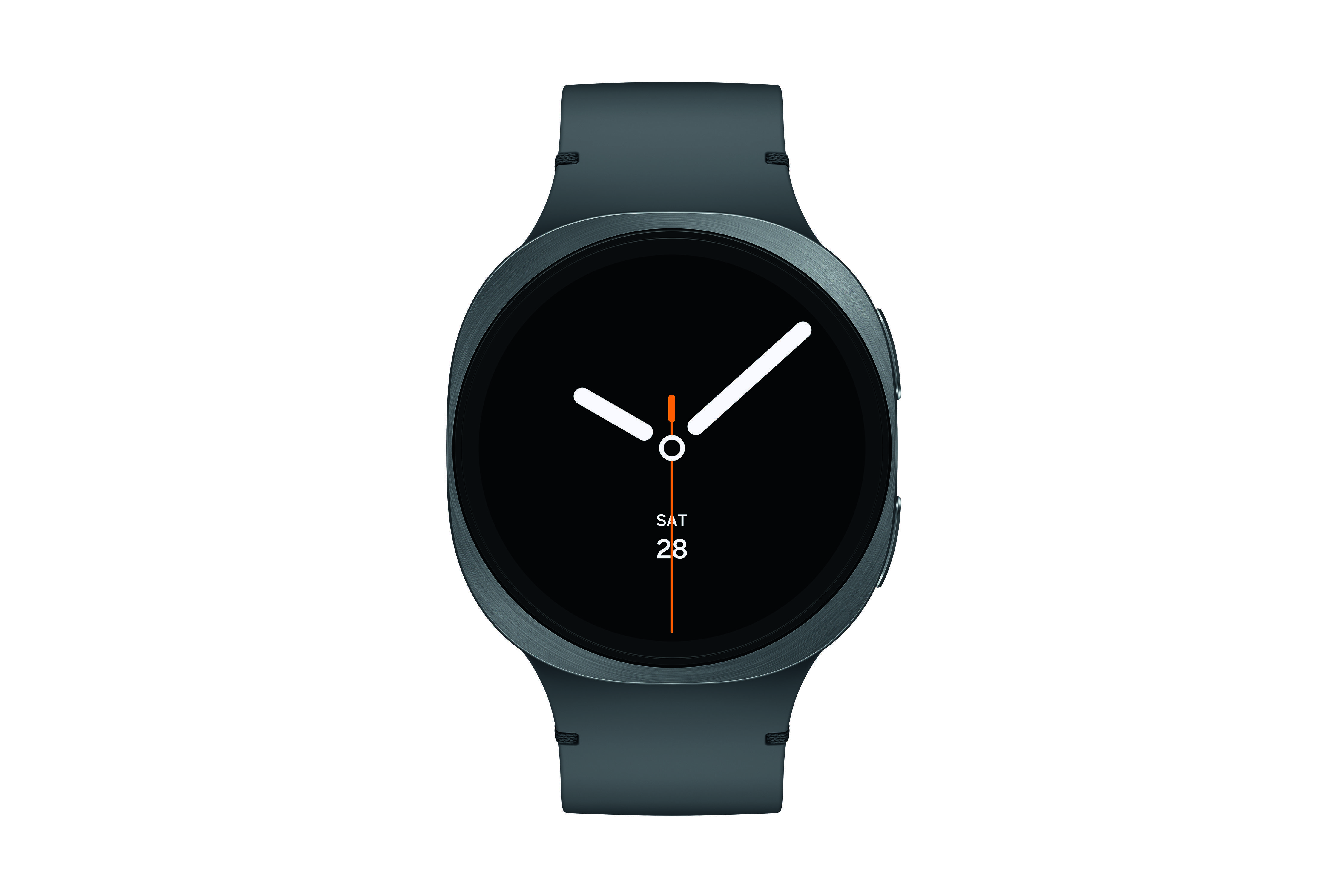 Samsung Galaxy Watch8, 40mm, Bluetooth, Graphite - DE Smartwatch (Herzfrequenzmessung, Schrittzähler)