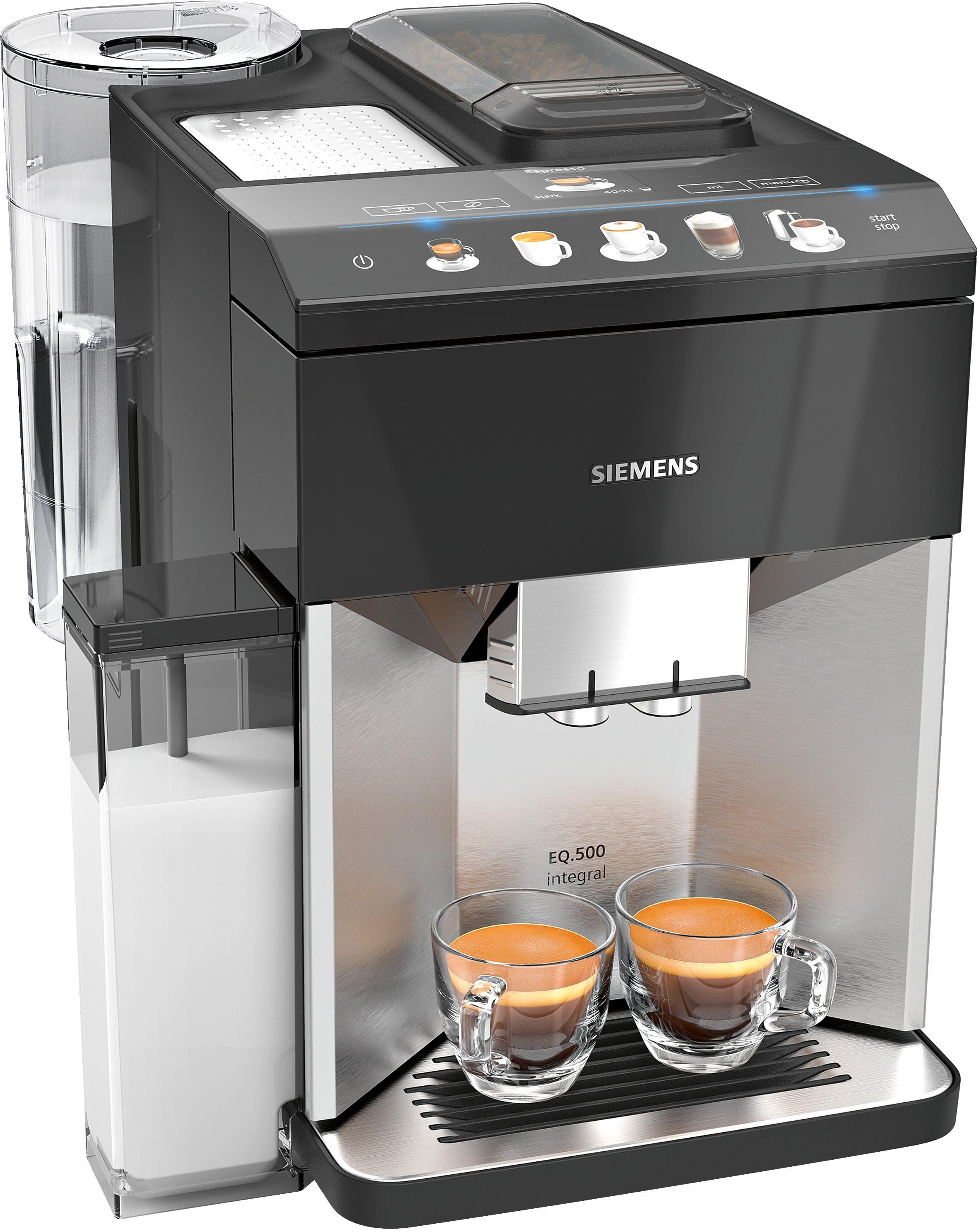 SIEMENS EQ.500 integral TQ507D03 schwarz Edelstahl Kaffeevollautomat