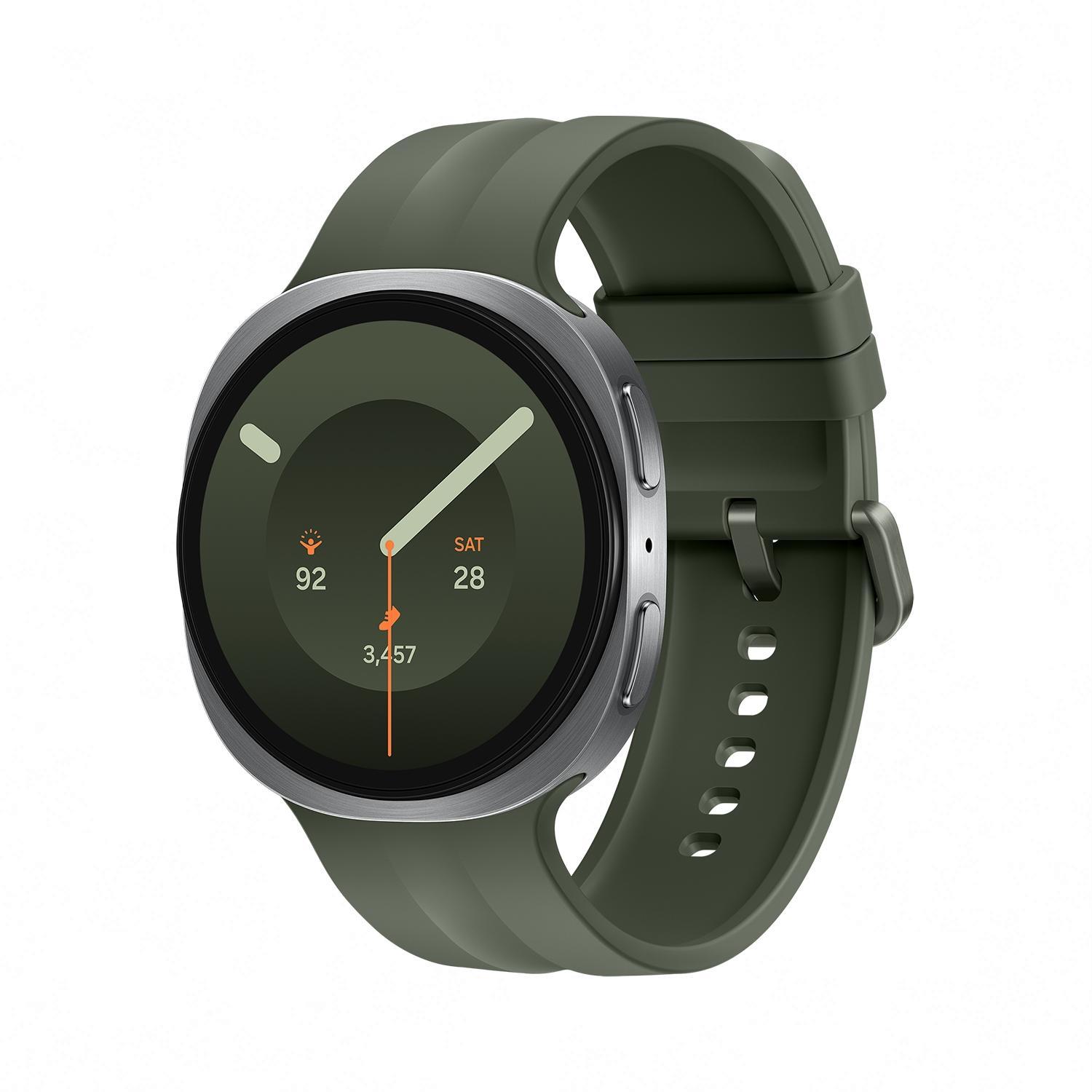 Samsung Galaxy Watch9 44mm Bluetooth Silver (Herzfrequenzmessung, Schrittzähler)