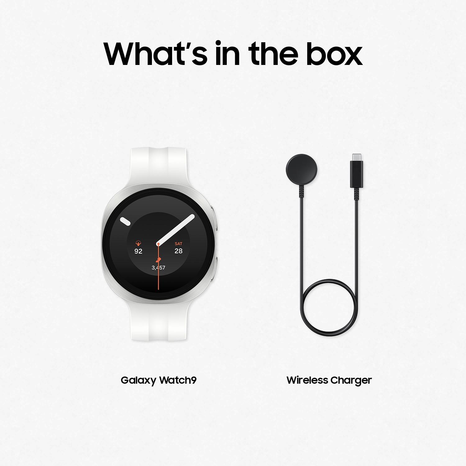 Samsung Galaxy Watch9 40mm Bluetooth Cream (Herzfrequenzmessung, Schrittzähler)