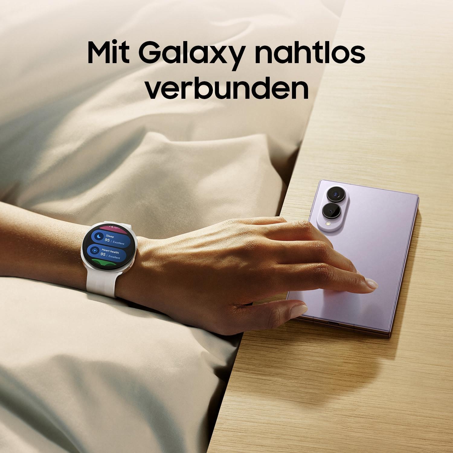 Samsung Galaxy Watch9 40mm Bluetooth Cream (Herzfrequenzmessung, Schrittzähler)