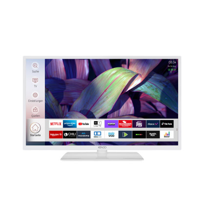  KENDO 32 LED 5222 W (32 Zoll (80 cm), Full-HD, Smart TV, Sprachsteuerung (Alexa, Google Assistant), Linux) 