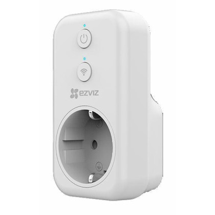  EZVIZ T31 Smart Plug WLAN-Steckdose (Strommessfunktion, funktioniert mit Amazon Alexa, Google Asssistant) 
