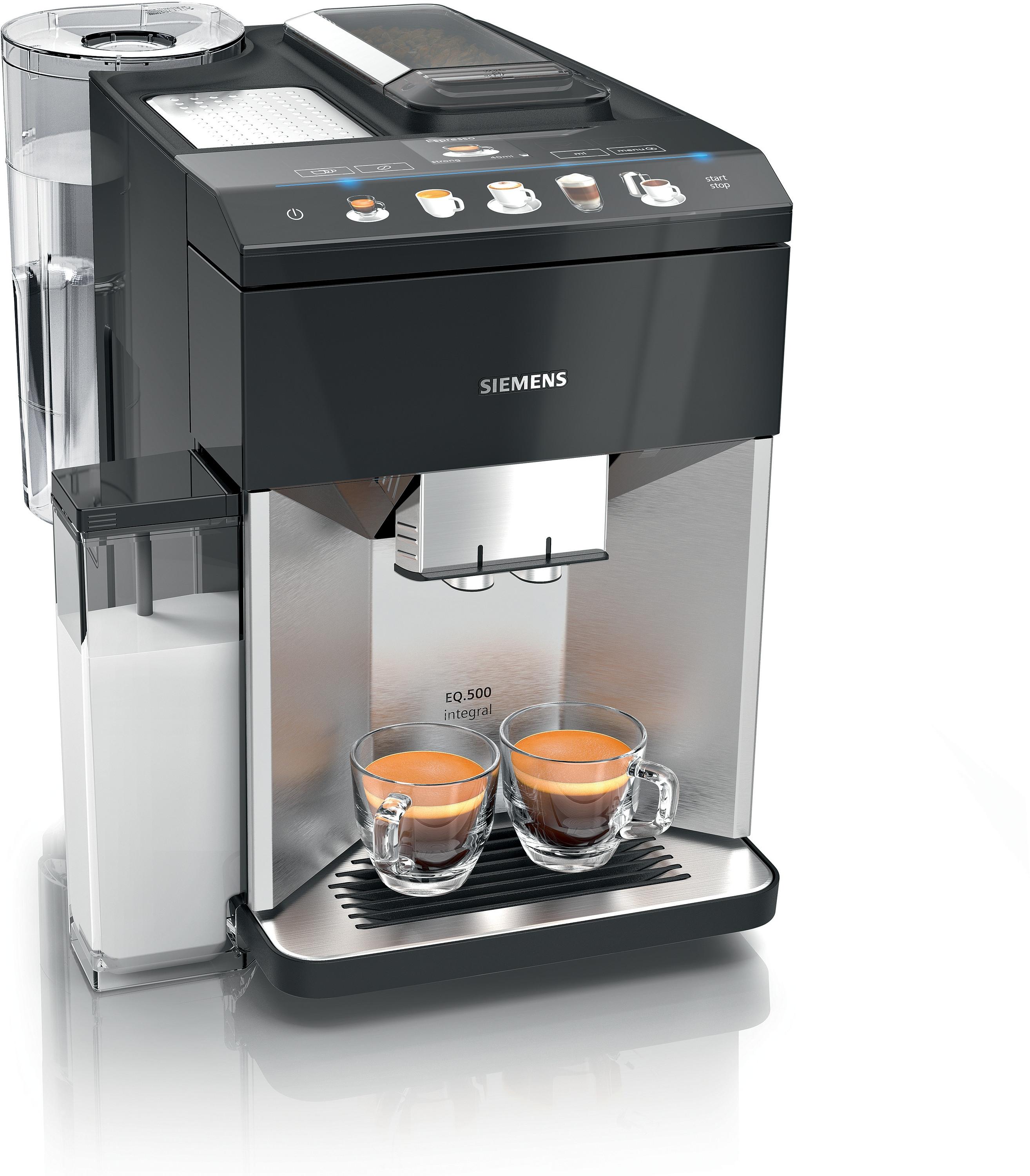 SIEMENS EQ.500 integral TQ507DF03 Edelstahl Kaffeevollautomat