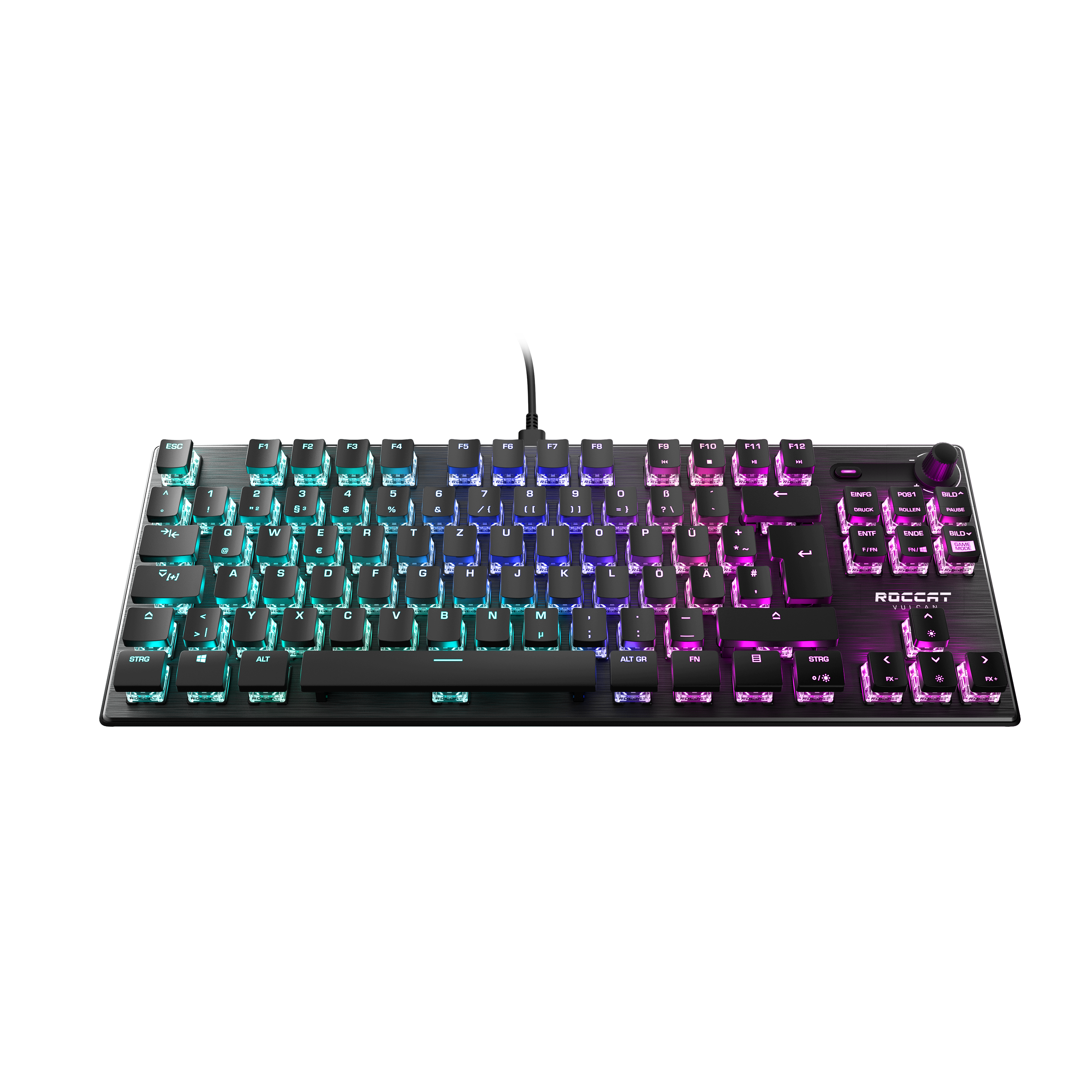 ROCCAT Vulcan TKL - Kompakte Mechanische RGB Gaming Tastatur schwarz