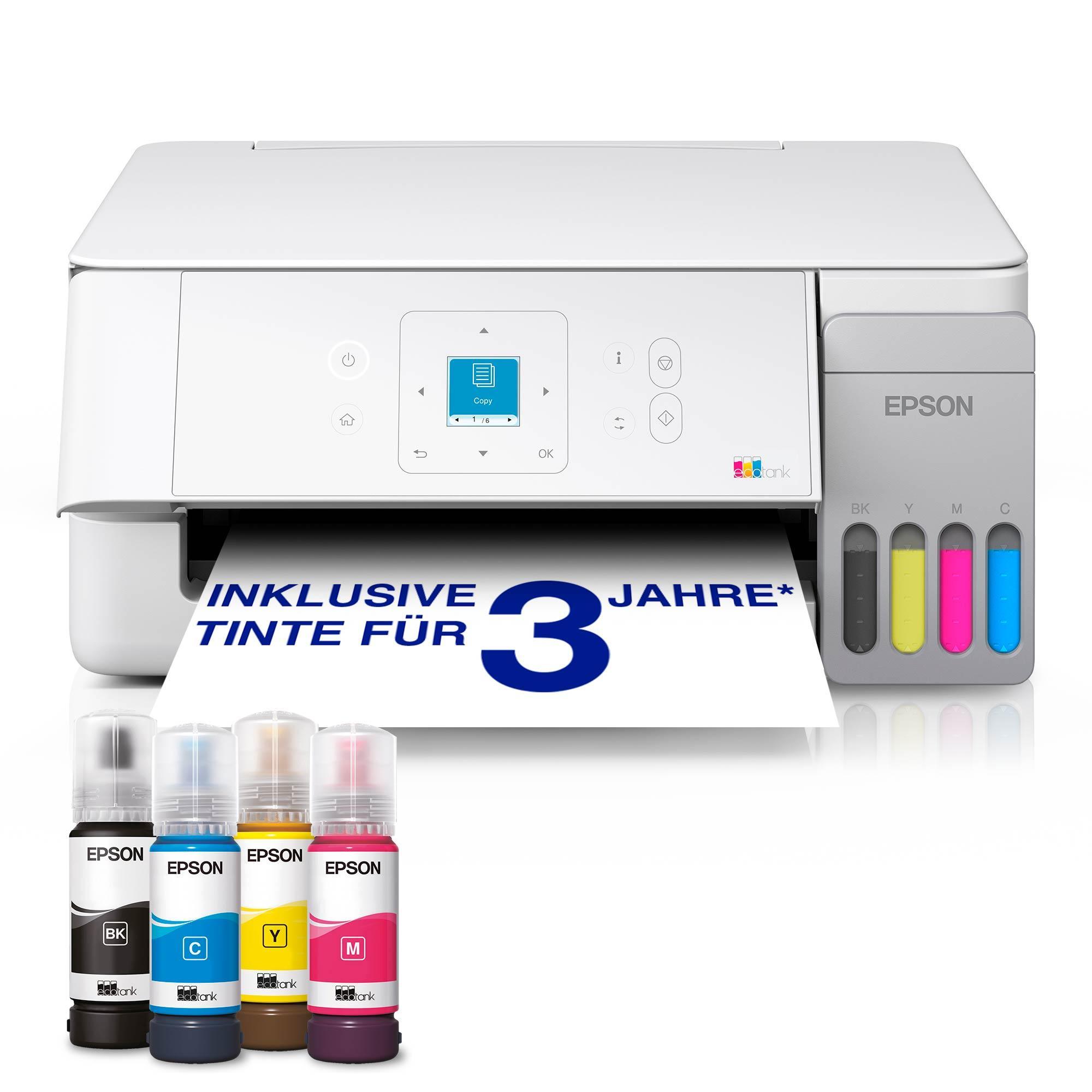 Epson EcoTank ET-2926, Weiß Multifunktionsdrucker